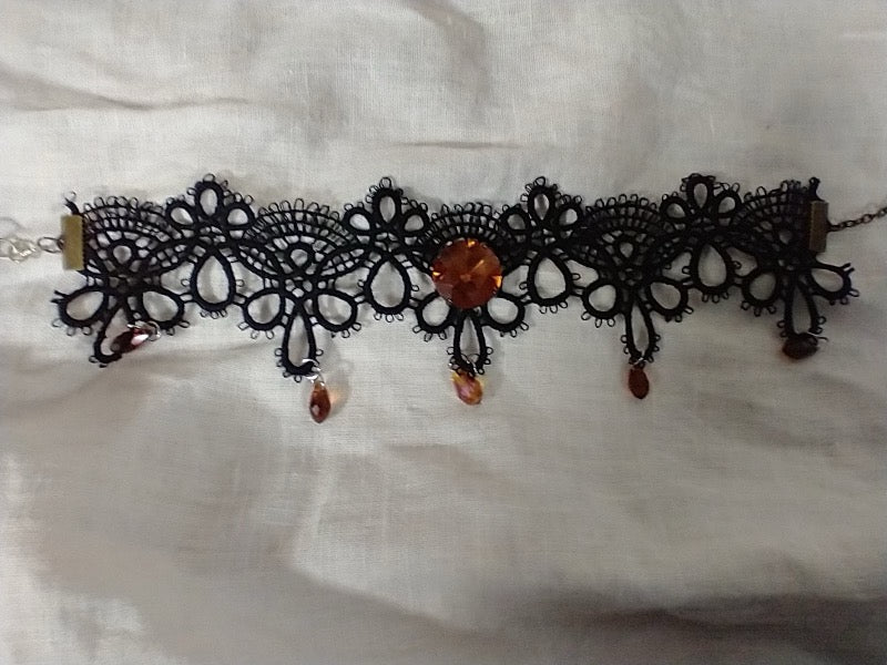 Black Lace Choker