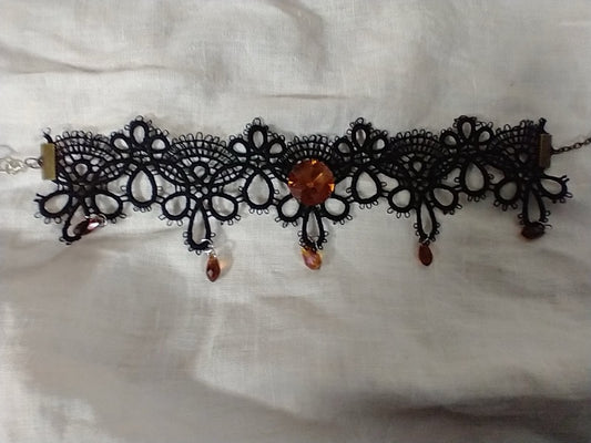 Black Lace Choker