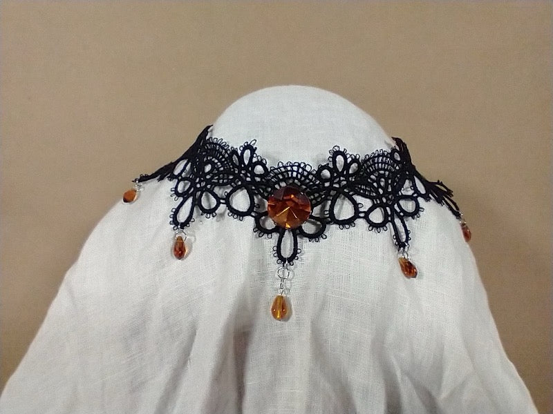Black Lace Choker