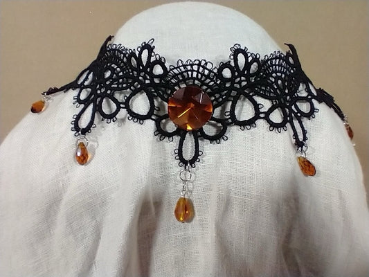 Black Lace Choker